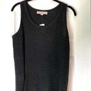 NWT LOFT Black Tank Top